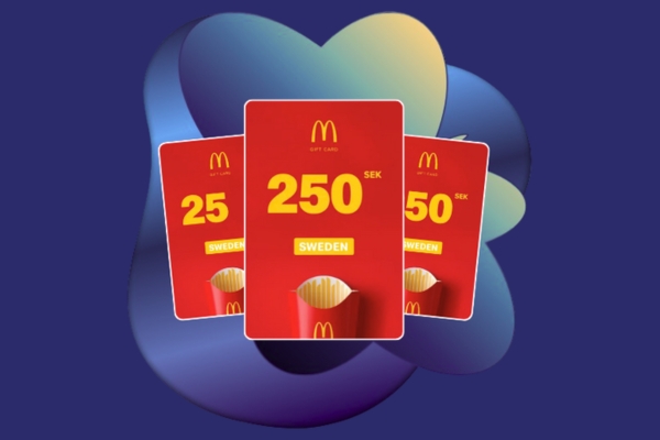 McDonald's gift card