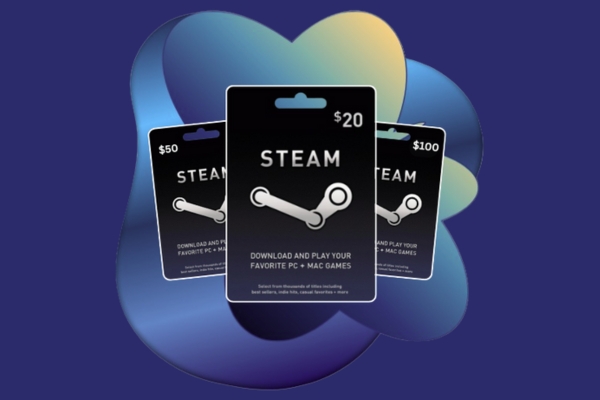 Steam gift card.